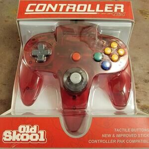 N64 Controller - Watermelon Red (NEW) - Nintendo64 - Funtastic Color - Nintendo